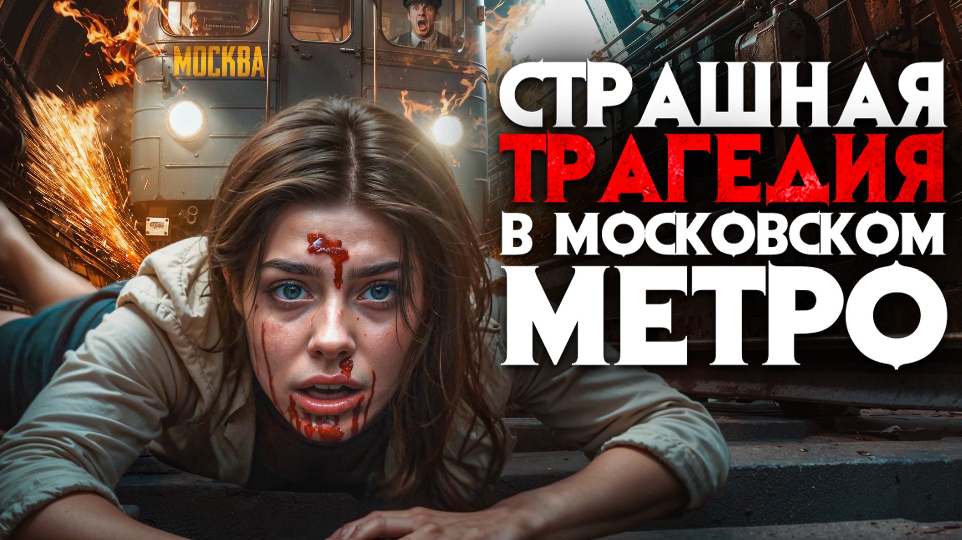 Страшная катастрофа в Московском метро. 1150 пострадавших за 30 секунд.