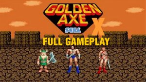 Golden Axe X (Full Gameplay)