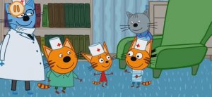 Три Кота Мультфильм Прививка