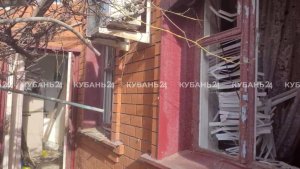 В Славянске-на-Кубани оценивают ущерб жилым домам после атаки украинских БПЛА