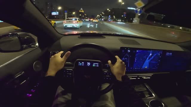 2024 LiXiang L6 Pro / Лисян Л6 Про гибрид 1.5 турбо автомат 408 л.с. | Ночной POV тест-драйв