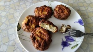 Котлеты из индейки с овощами в аэрогриле