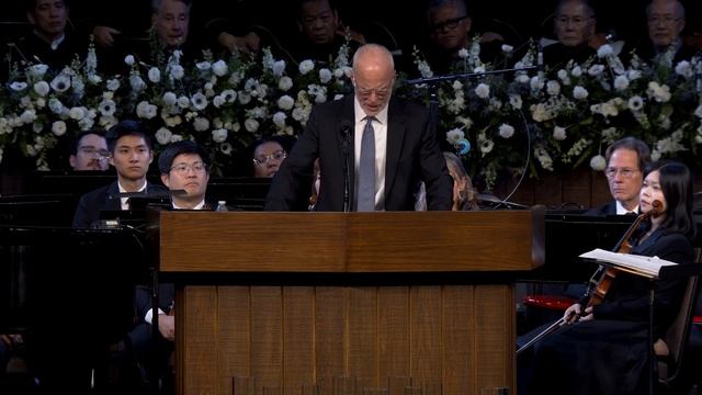 Мэтт МакАртур, Старший Сын Джона МакАртура, Речь в Память о Своем Отце смотреть онлайн