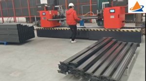 Карусельная установка для сварки балки грузовых стеллажей