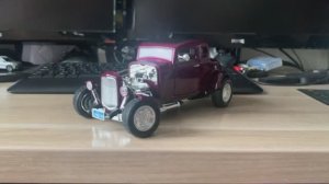 Обзор модели Ford Hot Rod в масштабе 1/18 от Motormax