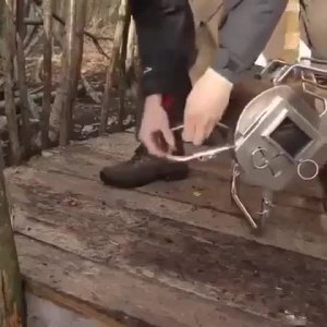 Удобная печка для походов.