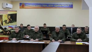 Президент России Владимир Путин посетил командный пункт группировки войск «Запад»