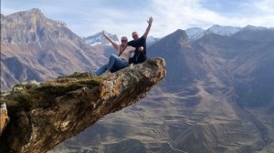 Язык тролля.  Село Безенги. Кабардино-Балкарская Республика 💖