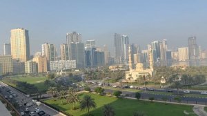 Даже в городском отеле виды могут быть! DoubleTree by Hilton Sharjah Waterfront Hotel & Residences