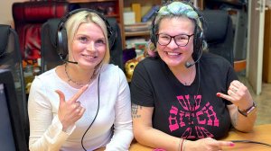 Екатерина Мартынова («RClub») и Светлана Шелкановцева (объединение «Old Bitch Club») на МОТОРАДИО.