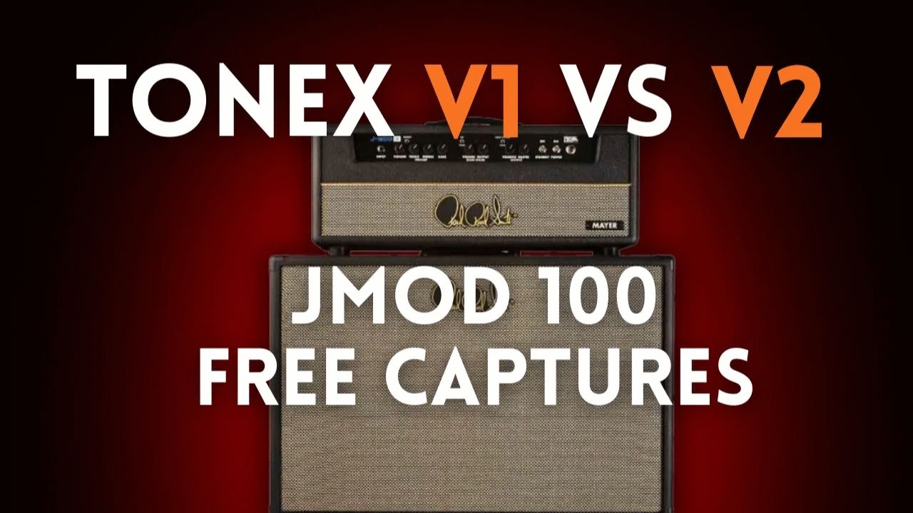 Jon Kaneshiro Guitar: TONEX V1 vs V2 Can you hear a difference? ｜ FREE JMOD 100 captures