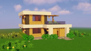 МИНИ-ДВОРЕЦ за 10 минут | СОВРЕМЕННЫЙ дом для выживания в Майнкрафт