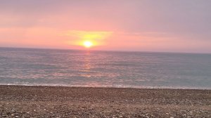 Закат и рассвет над Сириусом (Адлер.Сочи)