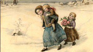 СТАРИННЫЕ ПОЧТОВЫЕ ОТКРЫТКИ (ДЕТИ). Видео от SAFa