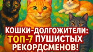 Топ-7 пород кошек-долгожителей. Ваши пушистые компаньоны на долгие годы