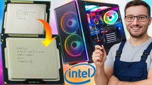 ЗАМЕНА ПРОЦЕССОРА I7 2600 НА INTEL 7 3770 НА СТАРОМ КОМПЬЮТЕРЕ БРАТА!МАЖЕМ ТЕРМОПАСТУ!СНИМАЕМ КУЛЕР
