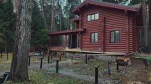 "ОЛЬХОВКА" | Передвижение дома в 2-е стороны, чтобы дом не выступа за кадастровые границы участка.