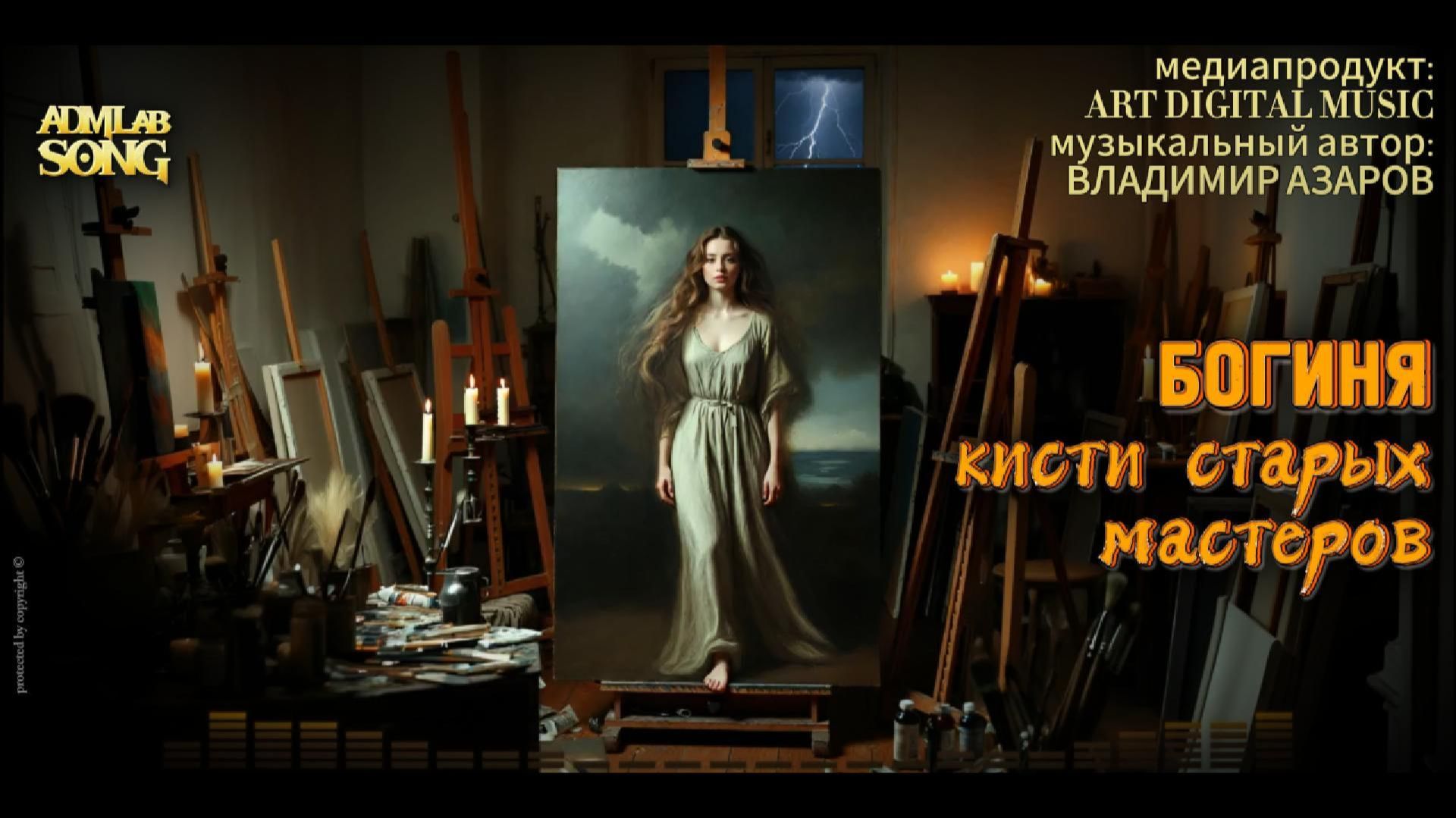 Богиня кисти старых мастеров