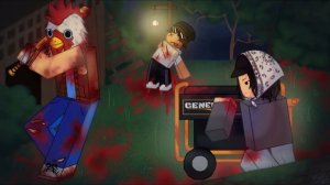 играю в район насилия показываю двух убиц и 2 предмета