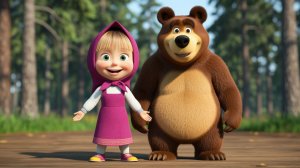 Маша и Медведь / Мультики для детей / Мультик маша и медведь готовят пиццу для волка