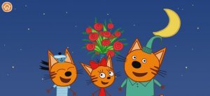 Три Кота Мультфильм Космические Котики