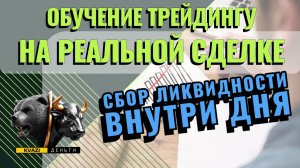ОБУЧЕНИЕ ТРЕЙДИНГУ. Показываю как торговать внутри дня! #trading #трейдингобучение