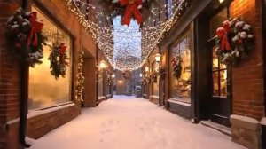 Плейлист старых рождественских песен в уютной кофейне 1950-х годов на Рождество