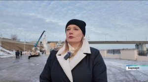 На набережной Барнаула появилась четырёхметровая скульптура