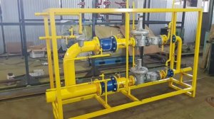 Газорегуляторная установка ГРУ-50, ГРУ-80, ГРУ-100, ГРУ-150 с регуляторами давления MADAS.