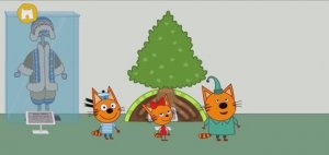 Три Кота Мультфильм Путешествие котят