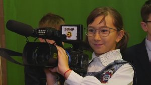 В закулисье телекомпании «Эфир» окунулись ребята