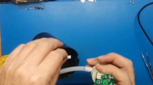 Ремонт помпы для воды. Замена разъёма