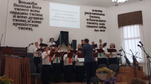 Хор "Нива уже побелела"  Жатва 28.09.2025 🍂🍁