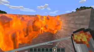 Реалистичная Лава против Железа в Майнкрафте, эксперимент
