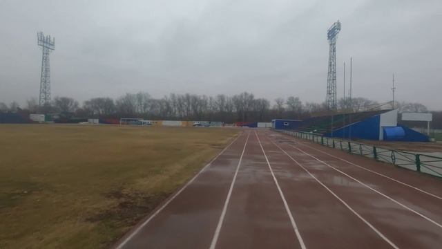 Рубцовск, стадион «Торпедо». Дождь.😊