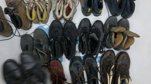 40740 Обувь для трекинга, 2пак, TREKKING SHOES, секонд (extra) оптом