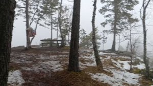 7. Смотровая площадка биатлонно-лыжного учебно-тренировочного комплекса «Курташ». 16 ноября 2025 год