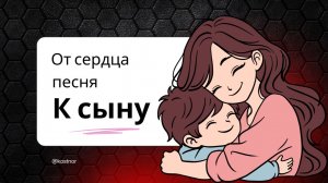 обращение к сыну. Видео на нашем событие