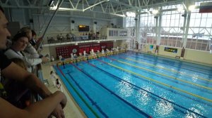 151125 100м брасс Гусев Андрей 2014 6д 1м56сек 2юн Резниченко Андрей 2016 7д 2м08сек 3юн