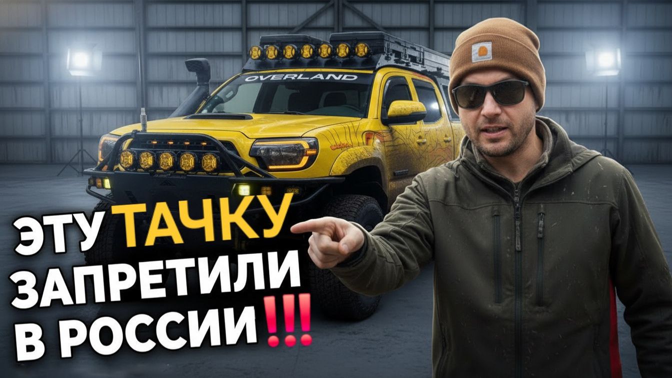 Самый опасный обзор Toyota Tacoma. Машина, которую БОИТСЯ ГИБДД