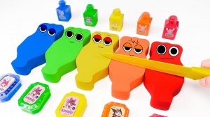 ИГРАЕМ С КИНЕТИЧЕСКИМ ПЕСКОМ ЛЕПКА БУТЫЛОЧЕК ВИДЕО МУЛЬТИКИ ДЛЯ ДЕТЕЙ КАНАЛ ИГРАЛКИ-ЗАЛИПАЛКИ