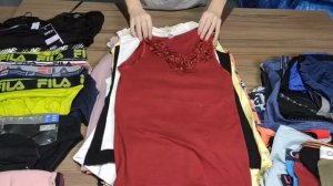 Лот 1405 Бельё м ж Германия ПРЕМИУМ 1740₽. кг 216 ед 12,3 кг