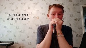 Here, There and Everywhere - The Beatles - на губной гармошке До+ табы