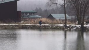 ещё одна форель в подсаке