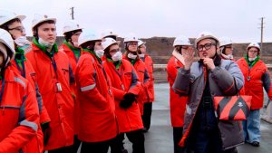 Гостями комбината стали эковолонтеры «Движения первых»