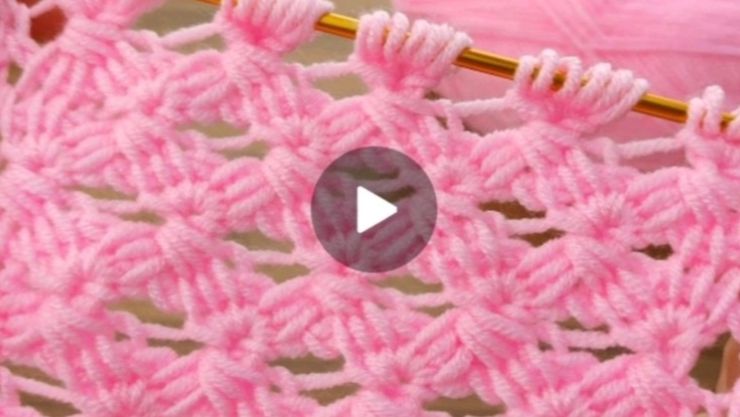 ТУНИССКОЕ ВЯЗАНИЕ КРЮЧКОМ❤ #все_в_жизни_связано #вязаниекрючком #тунисскоевязание смотреть онлайн