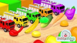 CARROS автомобили и мотоциклы с Человеком-пауком и супергероями! Вызов