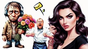 Мошенник хочет мне вручить цветы от "НЕКТО" 🧟♂️💐😂