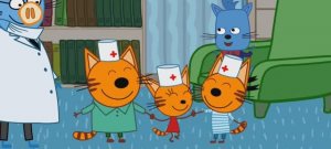 Три Кота Мультфильм Прививка