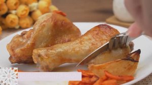 🍗🔥 «Вкуснейшие окорочка в духовке_ ароматно, сытно и экономично!»